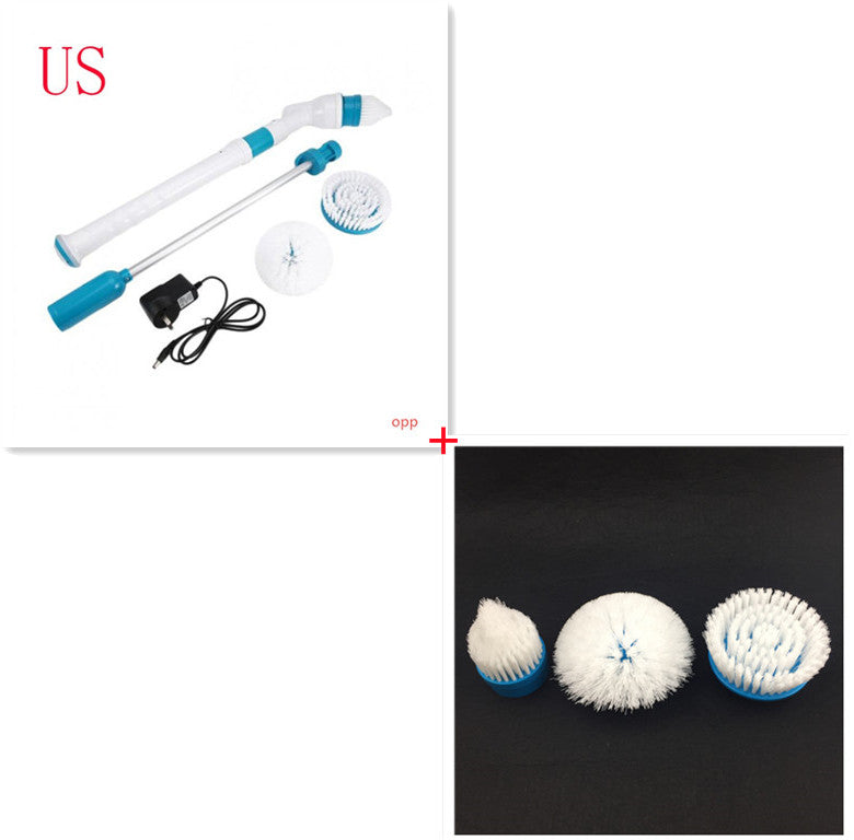 Electric Turbo Scrub Brush - Rechargeable Cleaning Tool