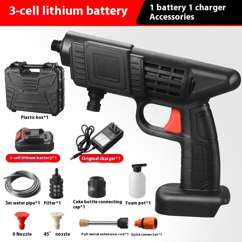 Portable Electric Car Washing Machine - High Pressure