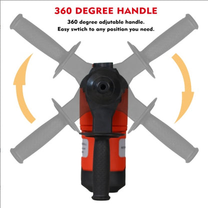 Rotary Hammer 1100WSDS Plus Rotary Hammer Drill 3 Functions