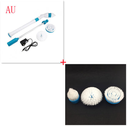 Electric Turbo Scrub Brush - Rechargeable Cleaning Tool