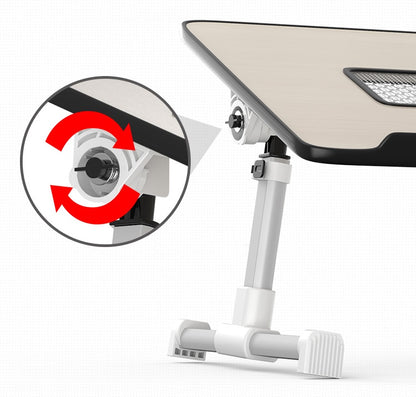 Adjustable Laptop Desk Stand - Foldable & Portable