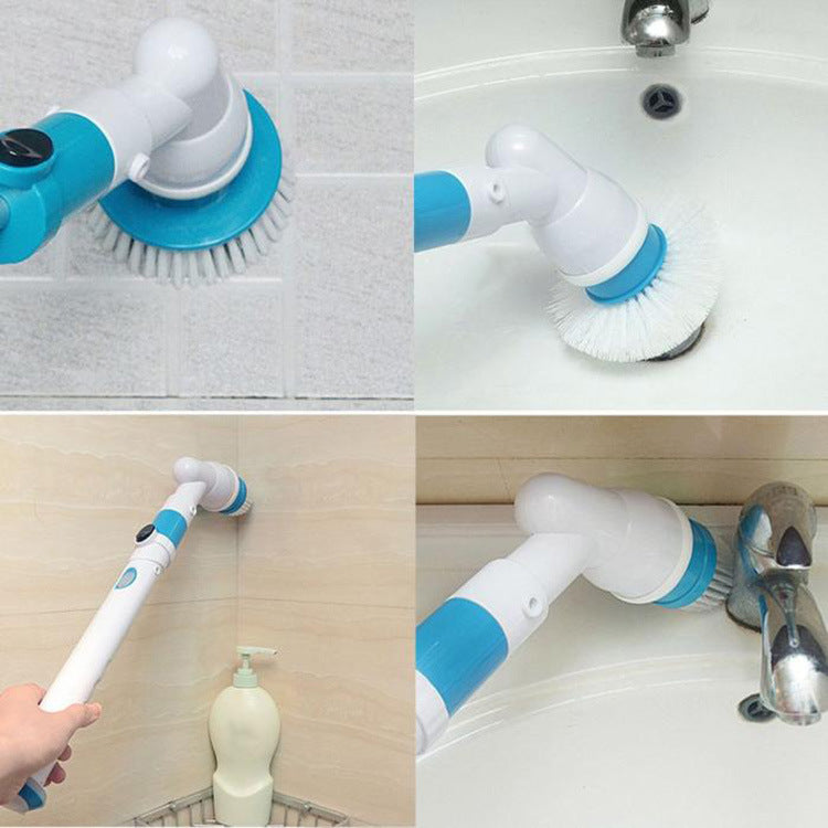 Electric Turbo Scrub Brush - Rechargeable Cleaning Tool