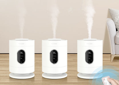 Silent Bedroom Humidifier & Air Purifier with Aroma Diffuser