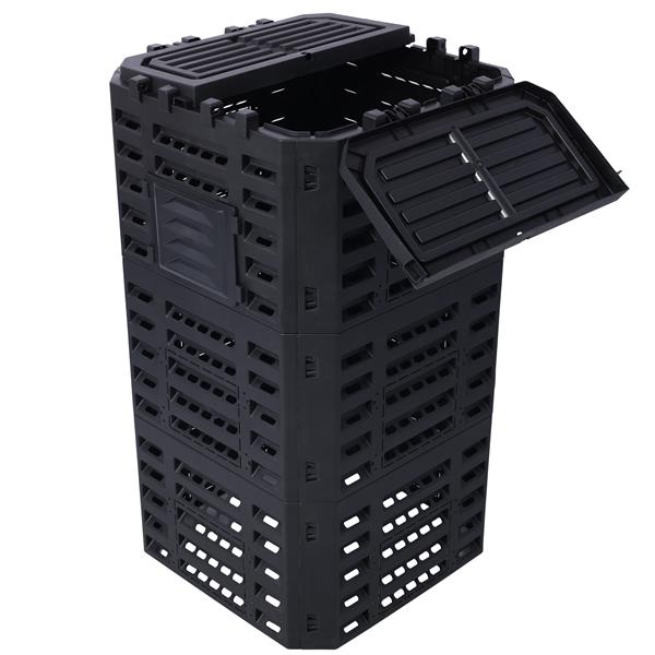 132-Gallon Recycled Plastic Compost Bin