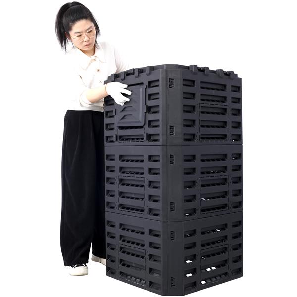 132-Gallon Recycled Plastic Compost Bin