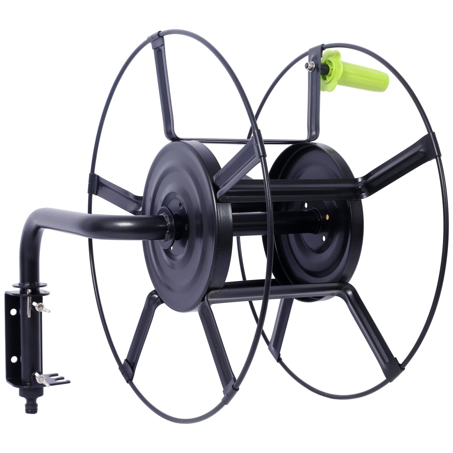19" Cylindrical Lawn Roller - Black Iron