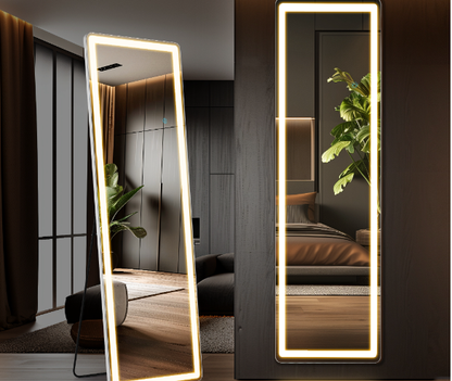 LED Vanity Mirror - 3 Color Lighting Modes