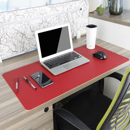 Oversized Double-Sided Desk Mat - PU Leather