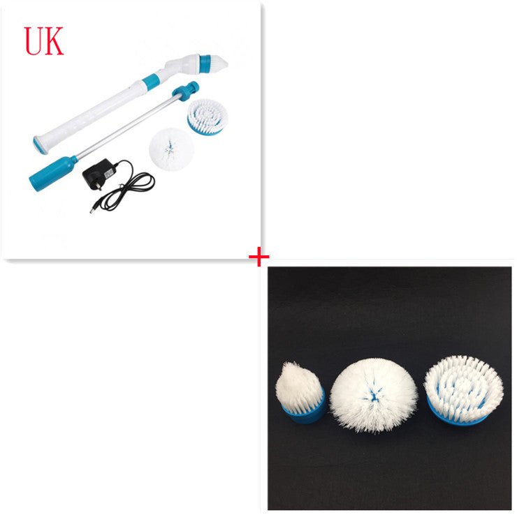 Electric Turbo Scrub Brush - Rechargeable Cleaning Tool