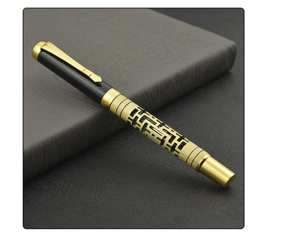 Premium Metal Luxury Fountain Pen - Black