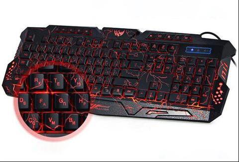 Luminescent Gaming Keyboard - LED Backlit