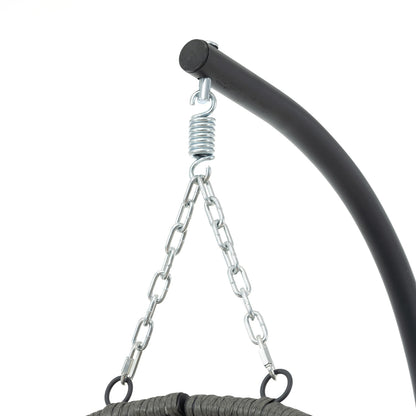 Hanging Egg Chair with Stand - Indoor/Outdoor