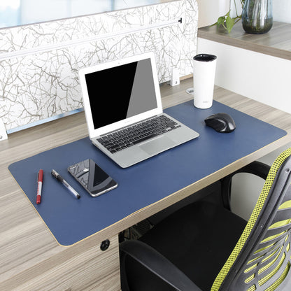 Oversized Double-Sided Desk Mat - PU Leather