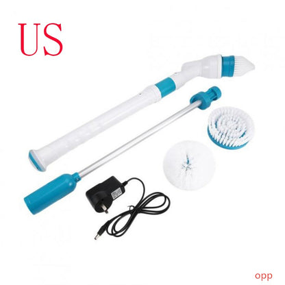 Electric Turbo Scrub Brush - Rechargeable Cleaning Tool