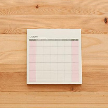 Weekly & Monthly Work Planner - 60 Sheets