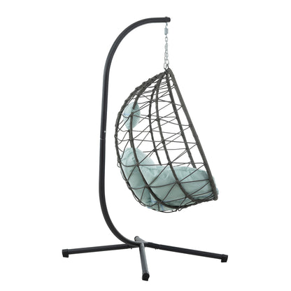 Hanging Egg Chair with Stand - Indoor/Outdoor