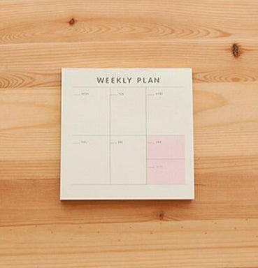 Weekly & Monthly Work Planner - 60 Sheets