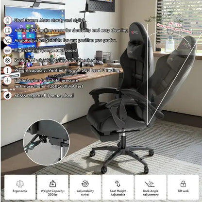 4Flex Pro Gamer Chair with Ventilated Leather