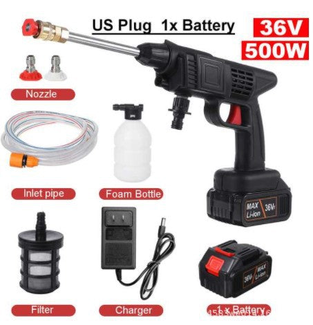 Portable Electric Car Washing Machine - High Pressure