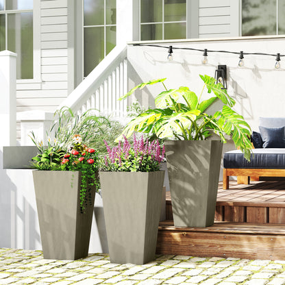 Tall Outdoor Planters