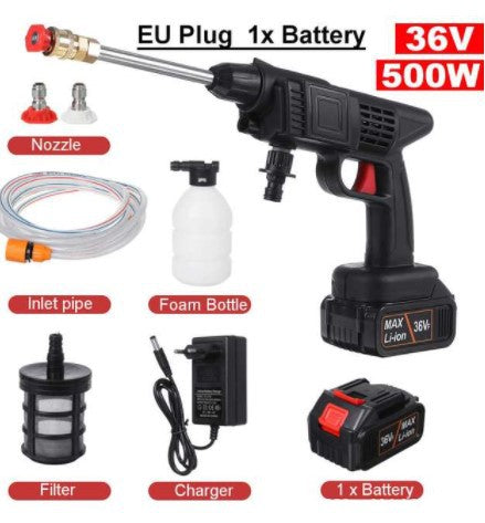 Portable Electric Car Washing Machine - High Pressure