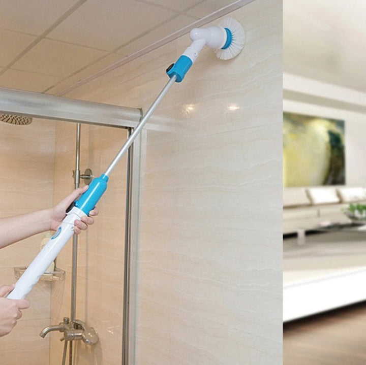 Electric Turbo Scrub Brush - Rechargeable Cleaning Tool