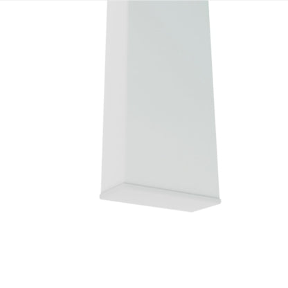 Modern White Coffee Table - Clear Design