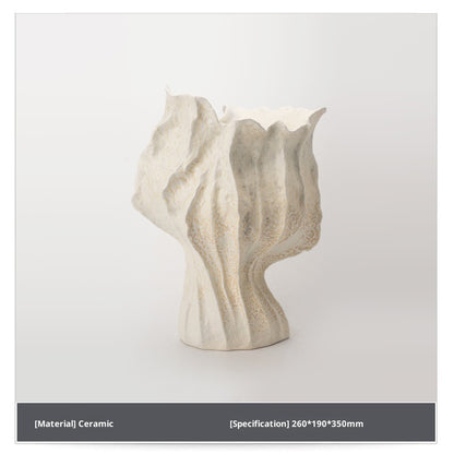 Vintage Flame Handmade Ceramic Vase