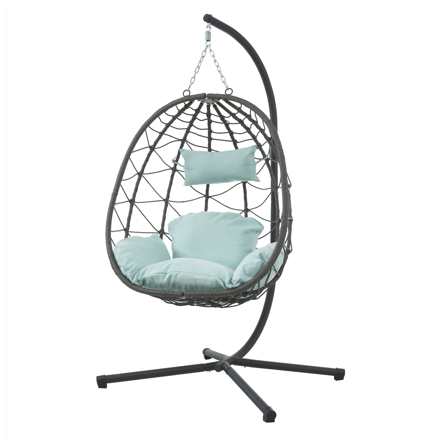 Hanging Egg Chair with Stand - Indoor/Outdoor