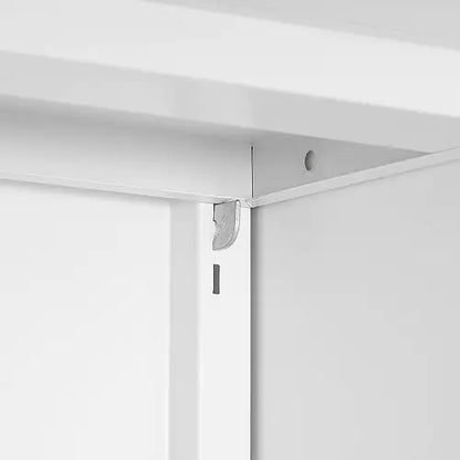 Metal Printer Stand With Storage Small Space Mobile Printer Table With Door Adjustable Shelf Home Office Filing Cabinet On Wheels