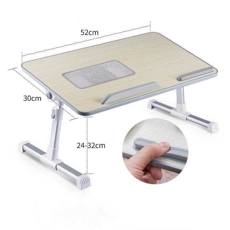 Adjustable Laptop Desk Stand - Foldable & Portable