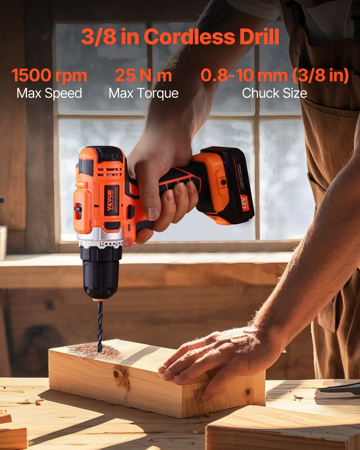 12V Cordless 2-Tool Combo Kit with Batteries