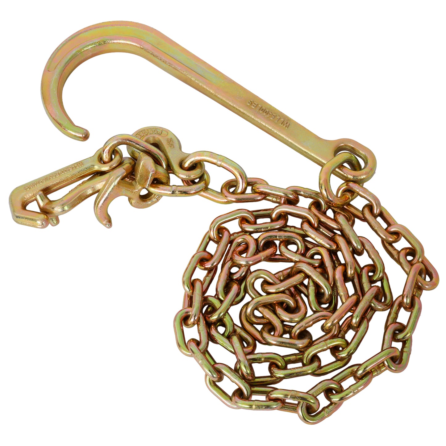 G70 Tow Chain 5/16" x 6' - 4700 lbs Capacity (2-Pack)