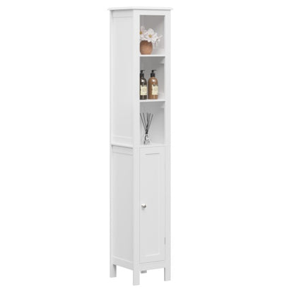 67" Tall Bathroom Storage Cabinet - Freestanding