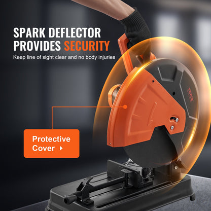 14" Metal Cutting Chop Saw - 2300W