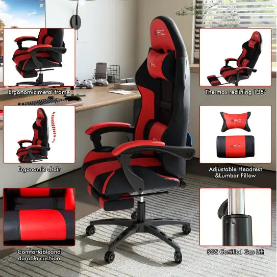 4Flex Pro Gamer Chair with Ventilated Leather