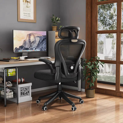 ErgoFlex High Back Swivel Office Chair with Mesh Seat
