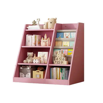 Wooden Toy Storage Organizer Cabinet - Pink